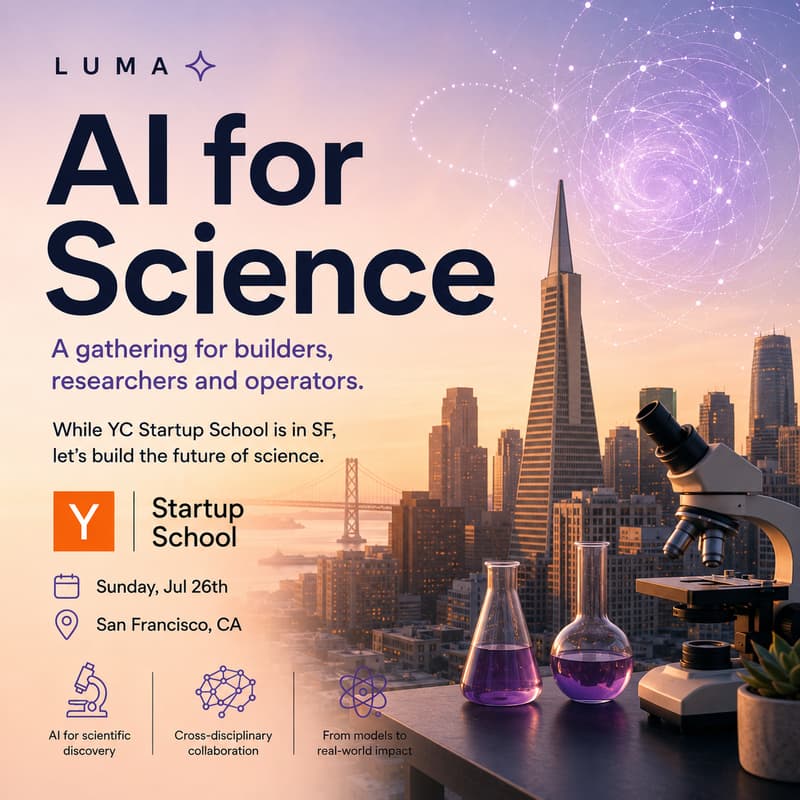 Cover Image for AI for Science YC Startup School Afterparty