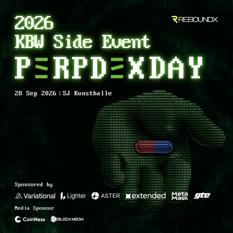 Cover Image for ๐ฆ Perp-Dex Day with ReboundX