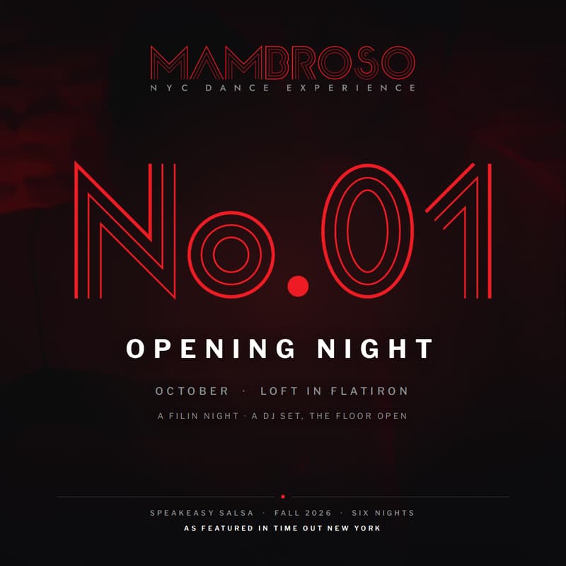 Cover Image for Speakeasy Salsa · No. 01 · Opening Night