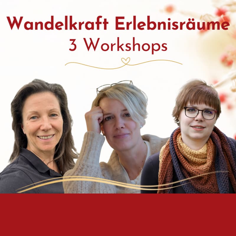 Cover Image for Wandelkraft Erlebnisräume - 3 Workshops