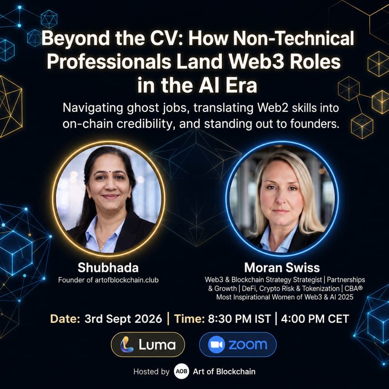 Cover Image for Beyond the CV: How Non-Technical Professionals Land Web3 Roles in the AI Era