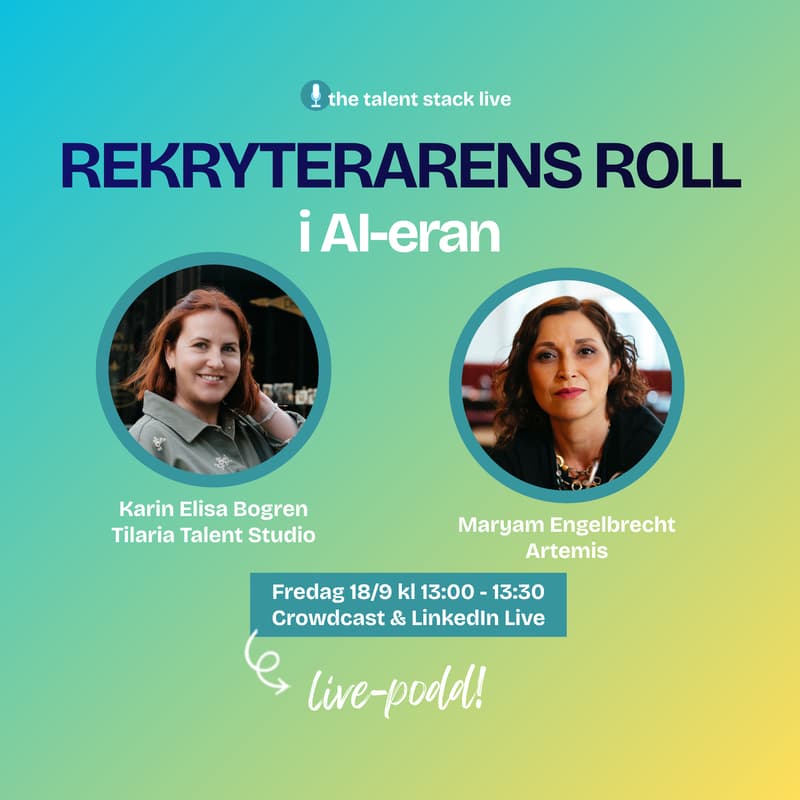 Cover Image for Rekryterarens roll i AI-eran