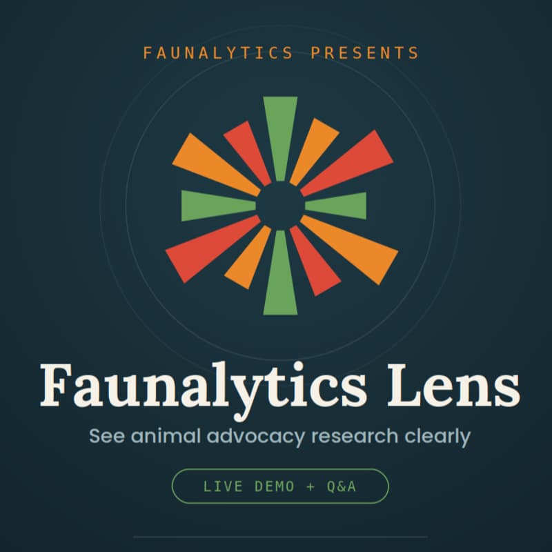 Cover Image for The Faunalytics Lens Webinar