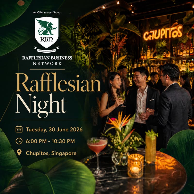 Cover Image for 30 June 2026 Rafflesian Night @ Chupitos