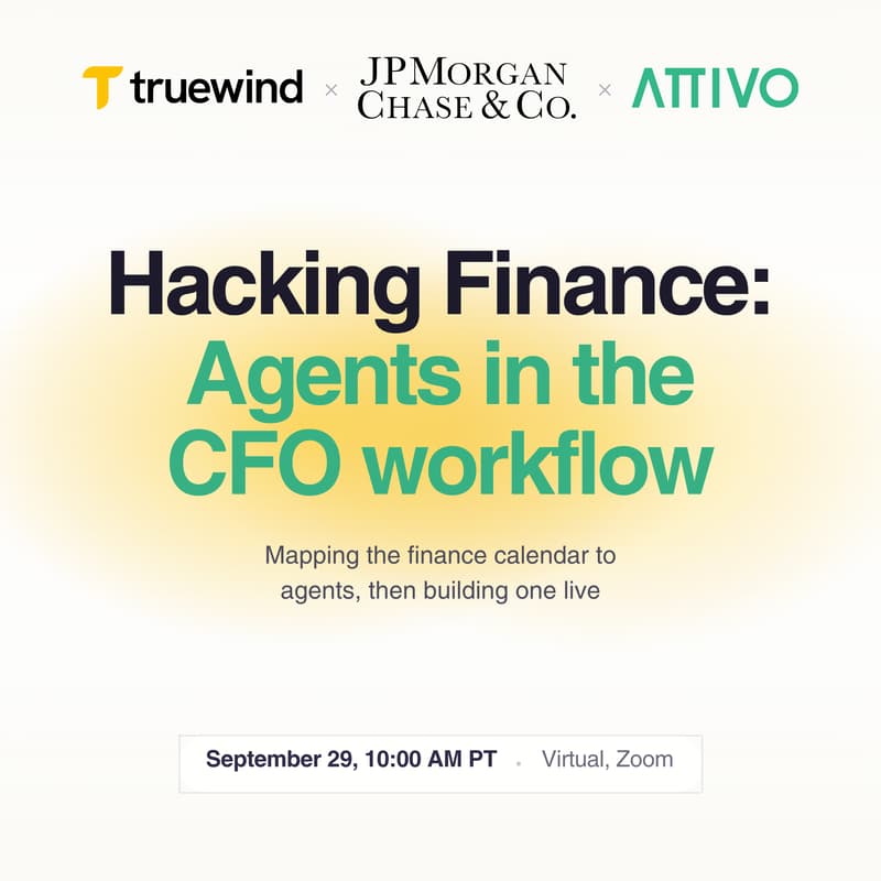 Cover Image for Hacking Finance: Agents in the CFO Workflow