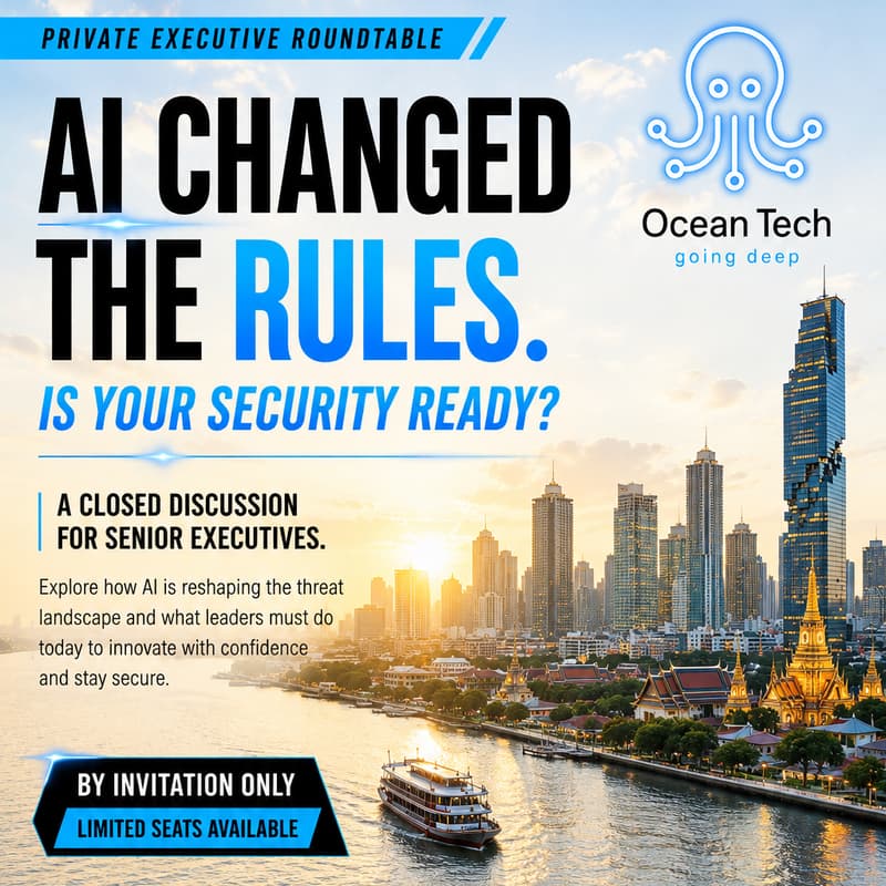 Cover Image for AI & Security Private Roundtable by Ocean Tech @ Marriott Queens Park