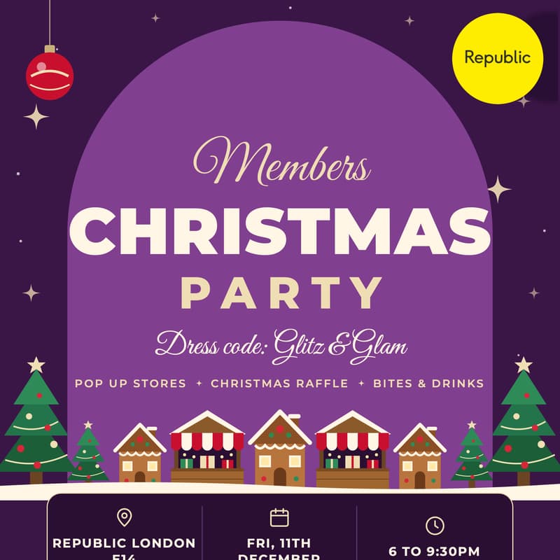 Cover Image for Female Founders Christmas Party 2026 | Connect, Celebrate & Grow 🥂✨