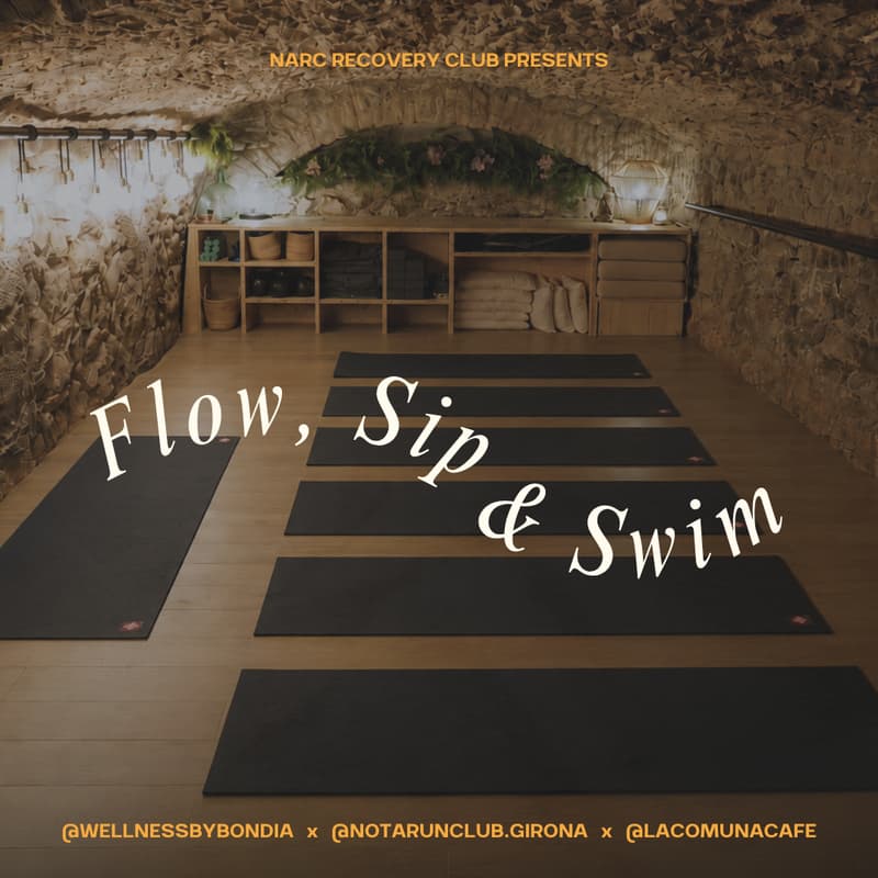Cover Image for π§βπ NARC Recovery Club: Flow, Sip & Swim