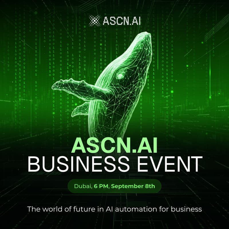 Cover Image for ASCN.ai Private AI Dinner Dubai | Founders, Investors & AI Builders
