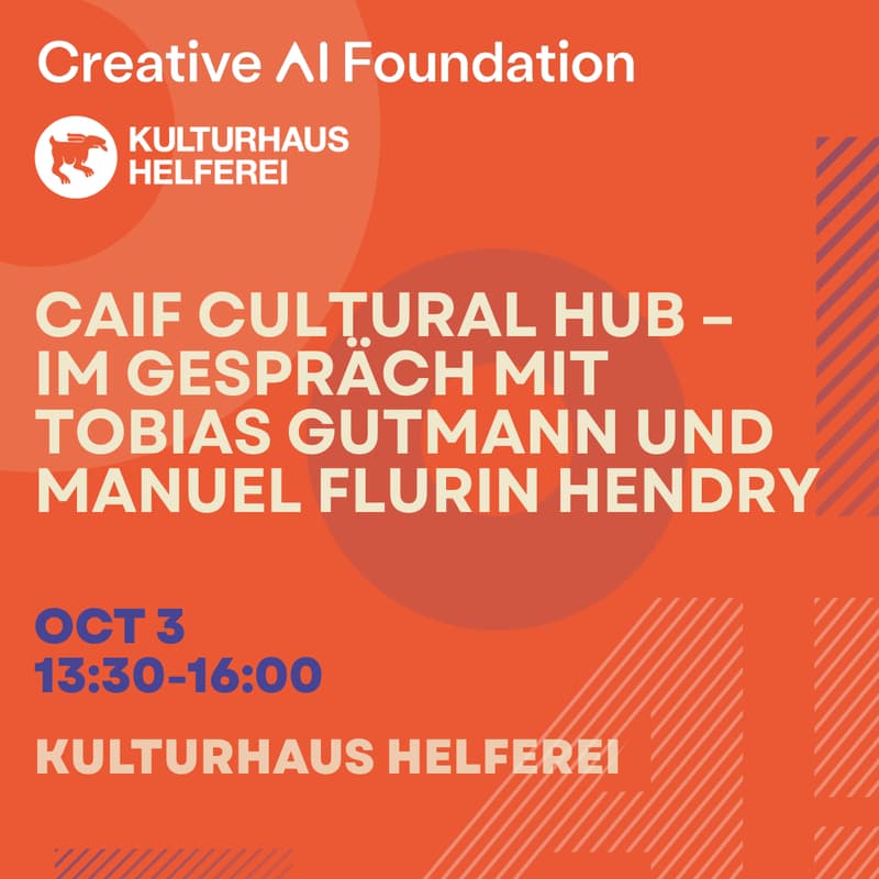 Cover Image for CAIF Cultural Hub – Im Gespräch mit Tobias Gutmann und Manuel Flurin Hendry (Deutsche Session)