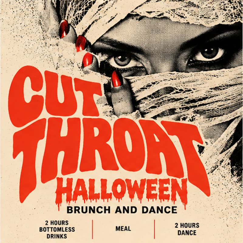 Cover Image for BLACK GIRLS IN AMSTERDAM - RSVP - HALLOWEEN BRUNCH & DANCE @ Cut Throat