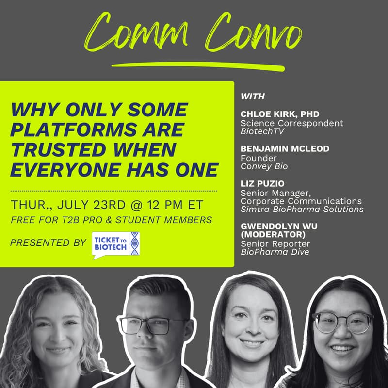 Cover Image for T2B July Comm Convo: Why Only Some Platforms Are Trusted When Everyone Has One