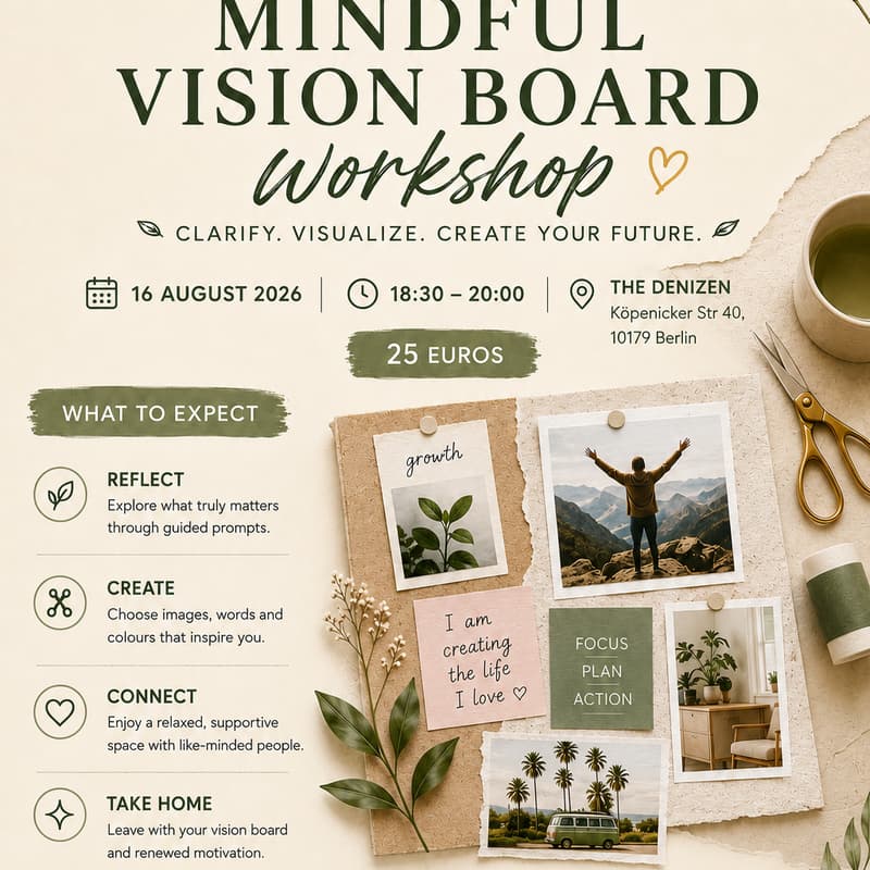 Cover Image for Mindful Vision Board Crafting