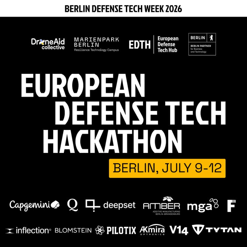 Cover Image for European Defense Tech Hackathon – Berlin