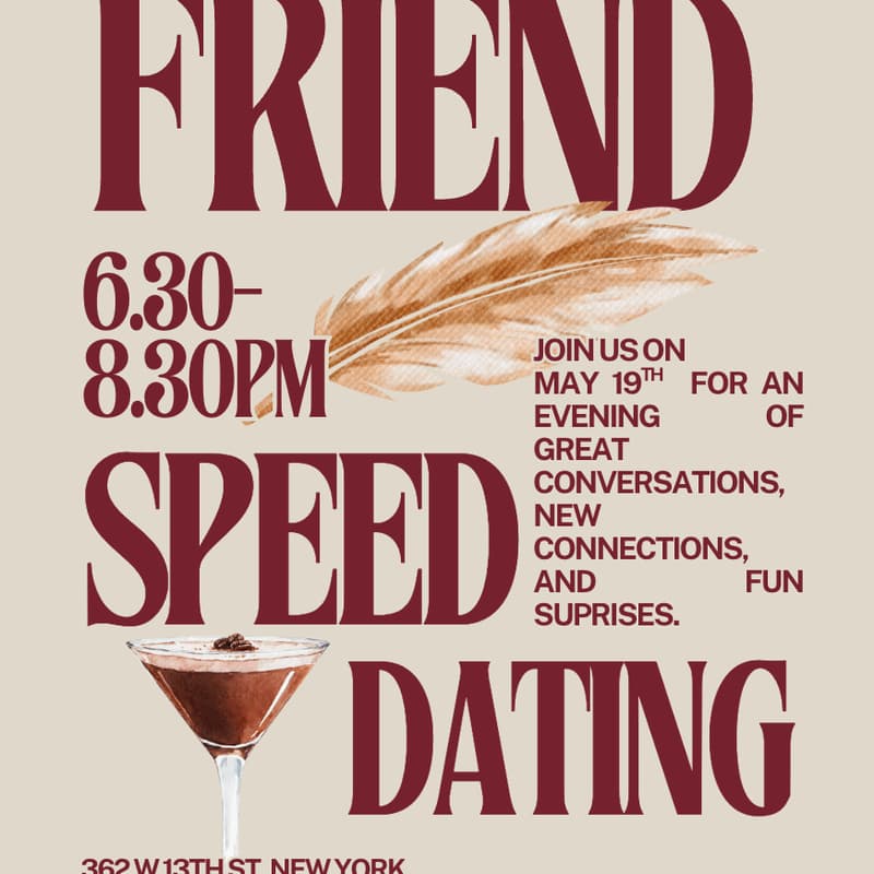 Cover Image for Friend Speed Dating