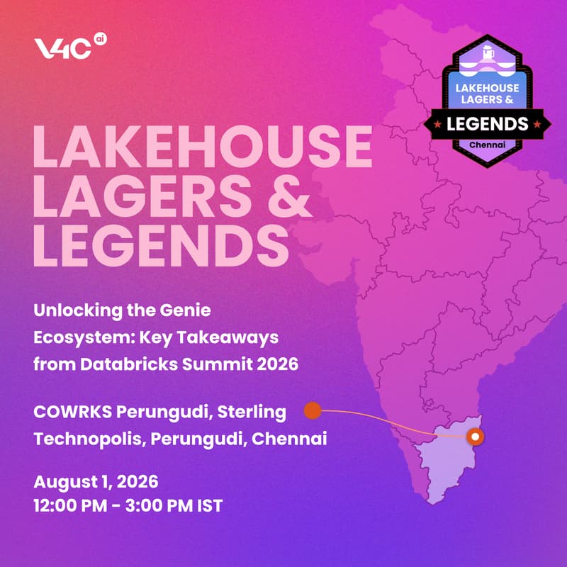 Cover Image for Lakehouse, Lagers & Legends [Chennai]: Unlocking the Genie Ecosystem: Key Takeaways from Databricks Summit 2026