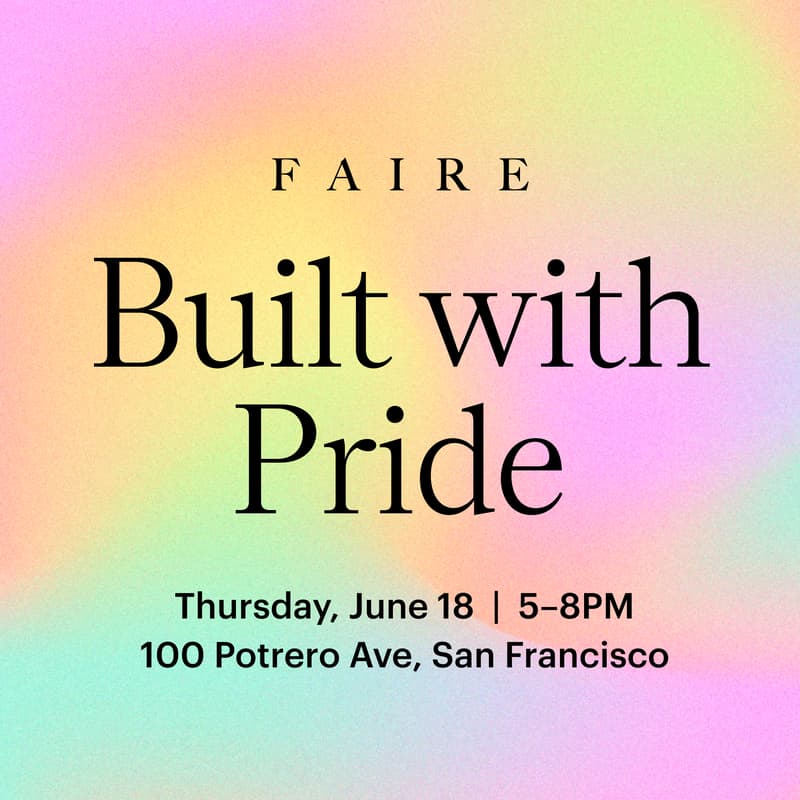 Cover Image for Built with Pride, Product at Faire