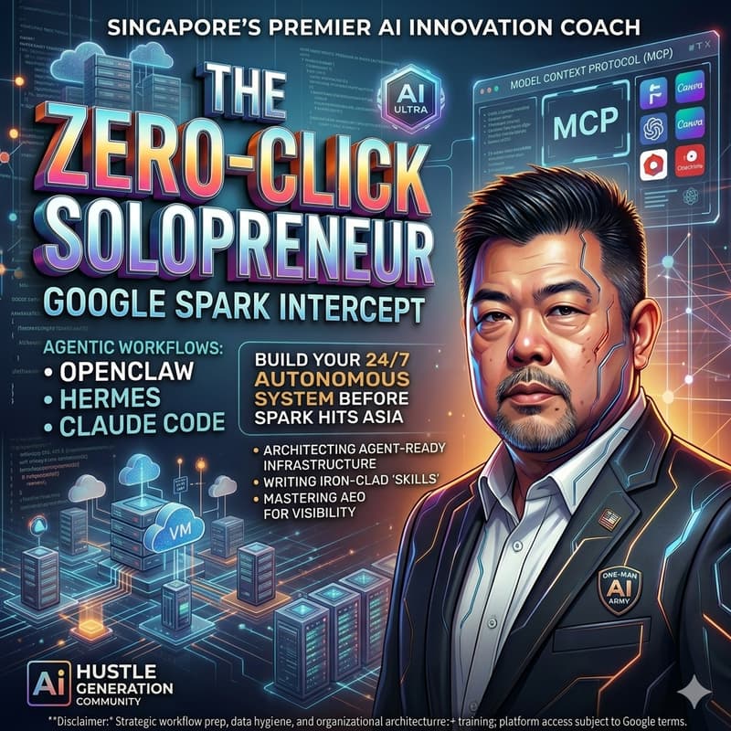 Cover Image for THE ZERO-CLICK SOLOPRENEUR: “GOOGLE SPARK” INTERCEPT