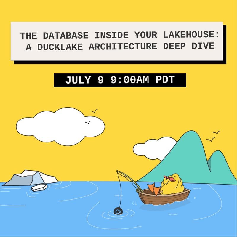 Cover Image for The Database Inside Your Lakehouse: A DuckLake Architecture Deep Dive