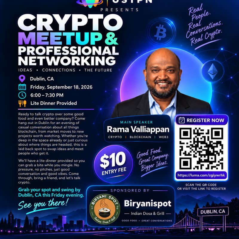 Cover Image for Crypto Meetup & Professional Networking