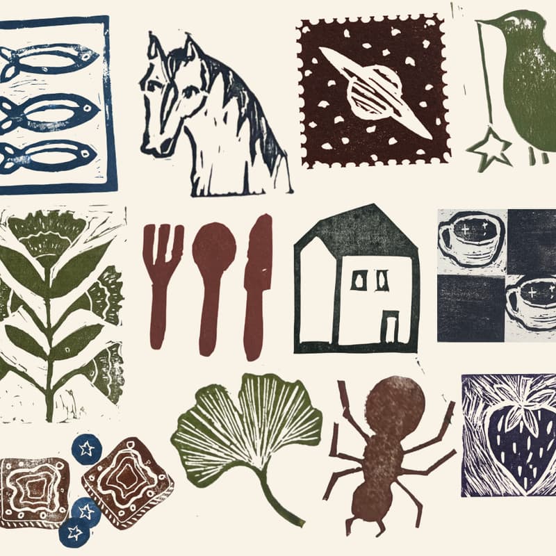Cover Image for Print Club: Linocut Stamps