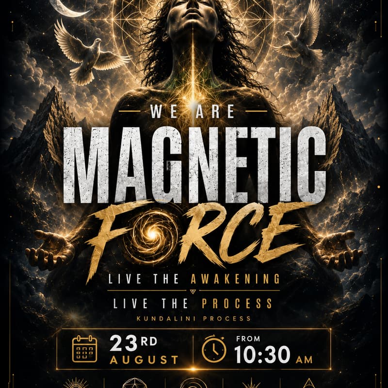 Cover Image for We are Magnetic-KUNDALINI PROCESS Immersive Experience
