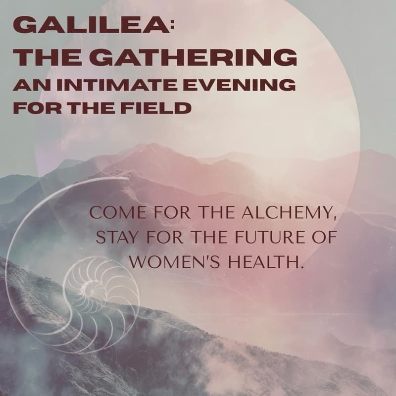 Cover Image for GALILEA: The Gathering, An Intimate Evening for the Field (ASPEN)