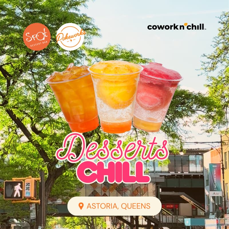 Cover Image for Coworking Fridays: Dessert&Chill