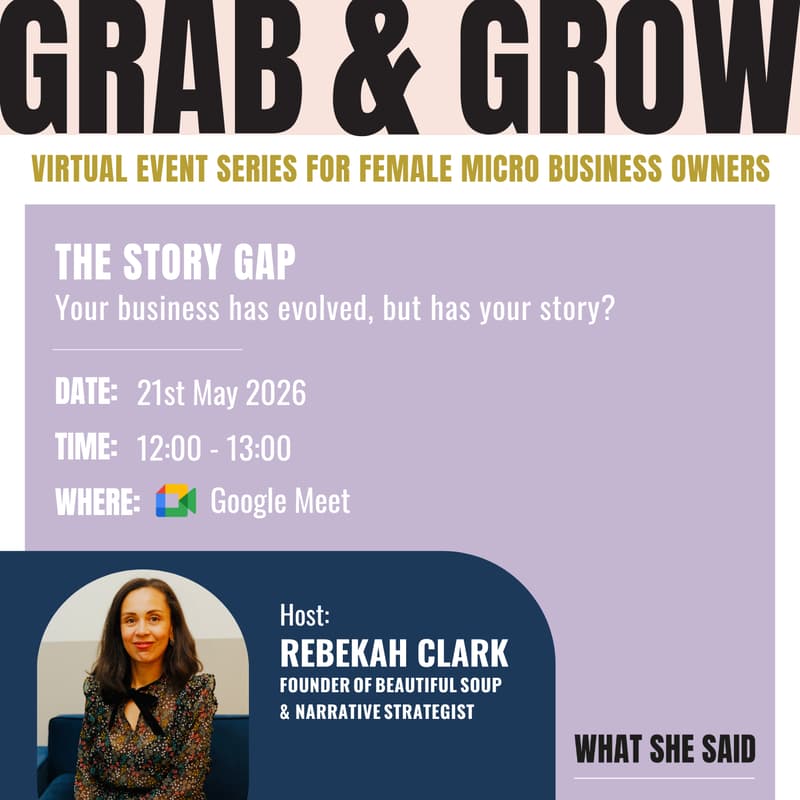 Cover Image for Grab & Grow | The Story Gap