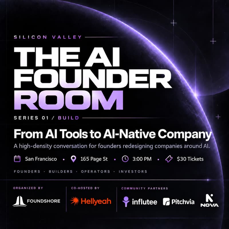 Cover Image for The AI Founder Room SF #01 — From AI Tools to AI-Native Company