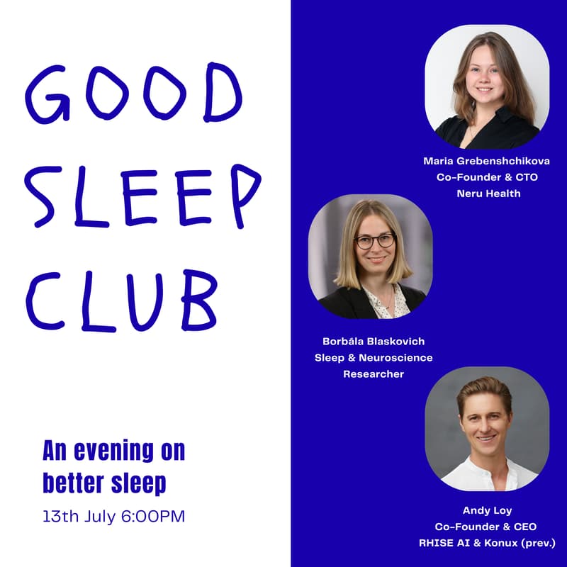 Cover Image for Good Sleep Club: How To Hack Your Sleep