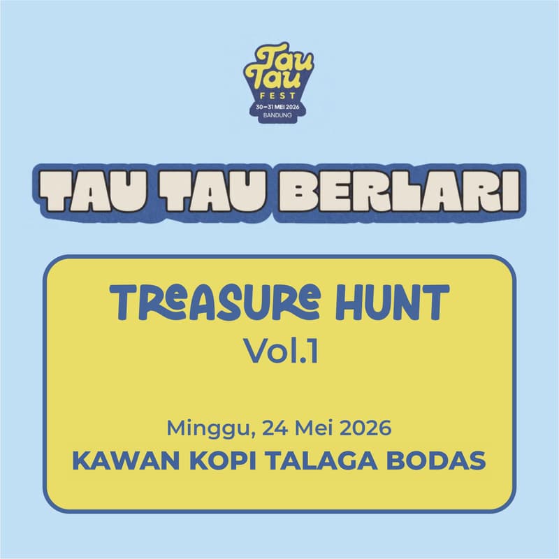 Cover Image for Tau Tau Berlari (TreasureHunt) Vol.1