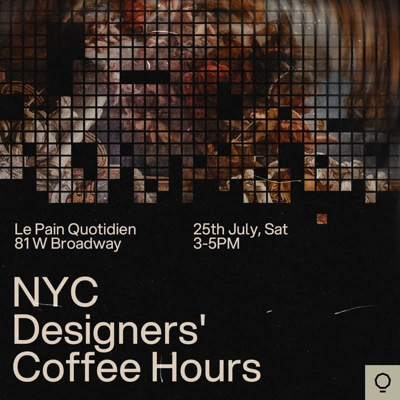 Cover Image for NYC Designers' Coffee Hours Meetup