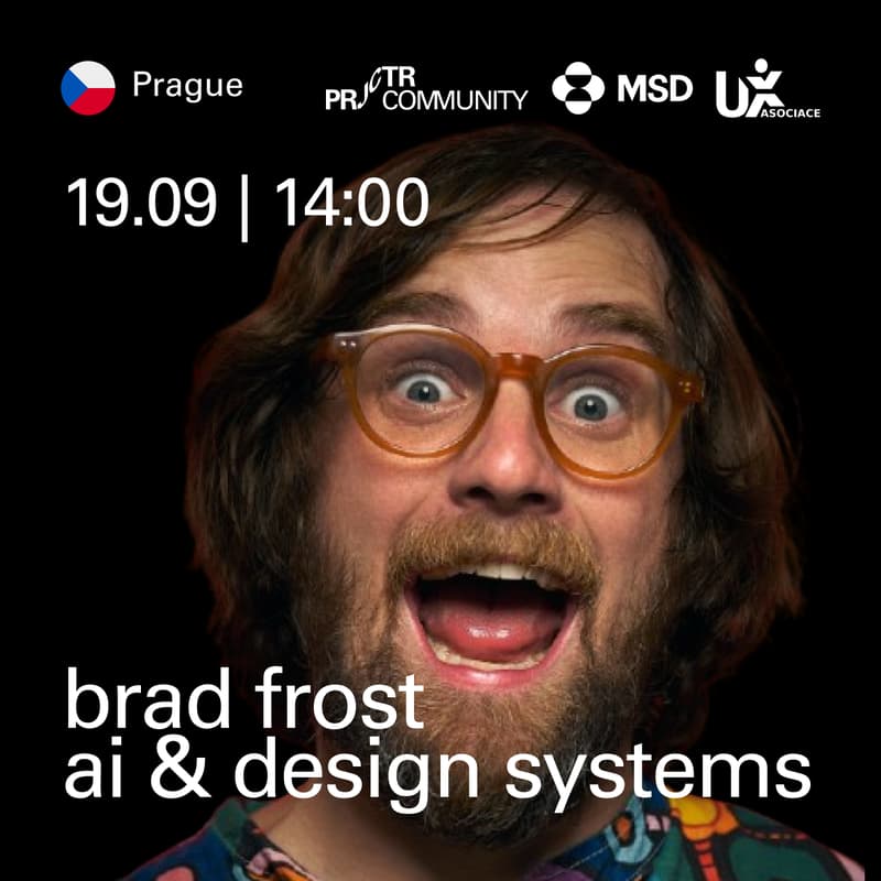 Cover Image for Prague. Brad Frost: AI and Design Systems