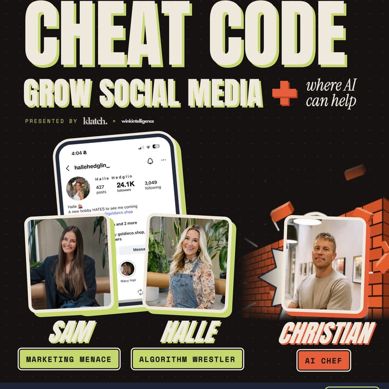 Cover Image for The Modern Business CHEAT CODE: Grow Social Media + Where AI Can Help