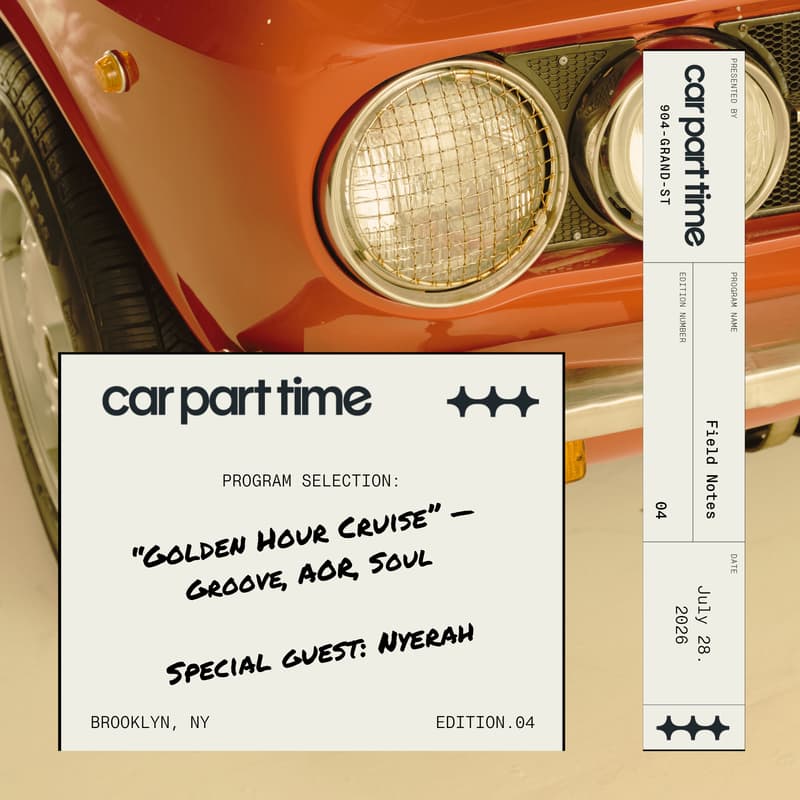 Cover Image for Field Notes 04: Golden Hour Cruise