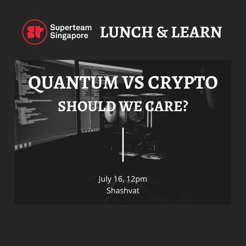 Cover Image for Lunch and Learn: Quantum vs Crypto