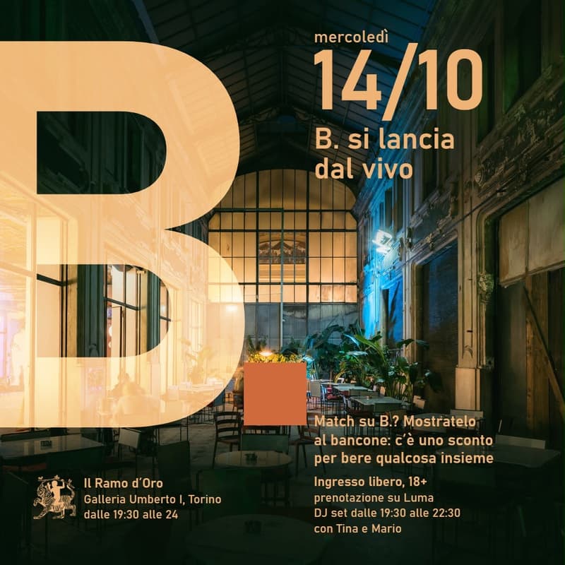 Cover Image for B. - Serata di lancio