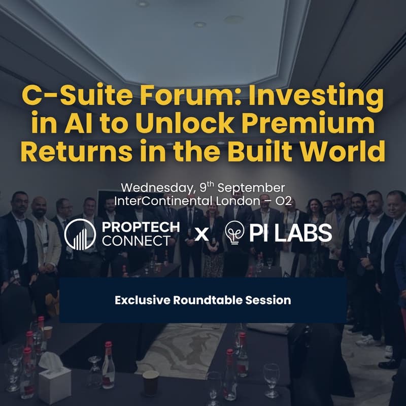 Cover Image for C-Suite Forum: Investing in AI to Unlock Premium Returns in the Built World - Roundtable
