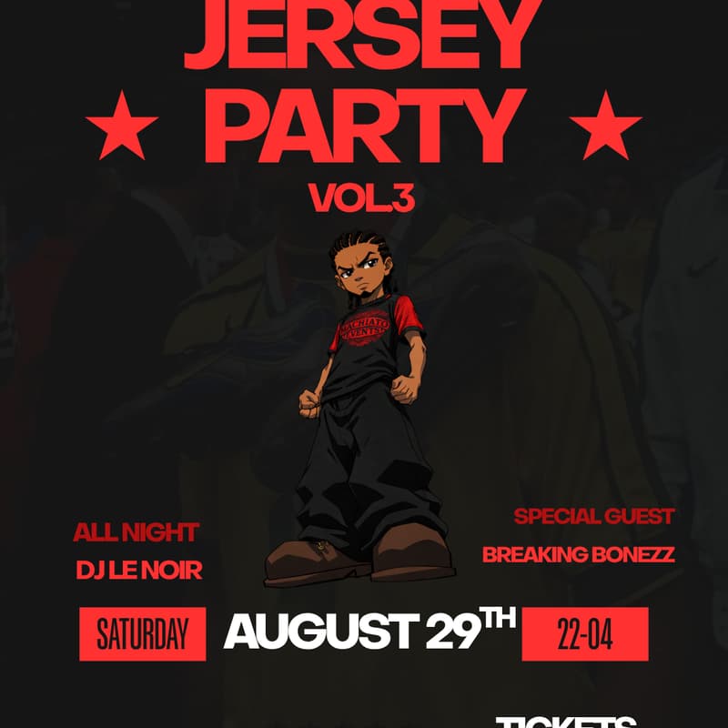 Cover Image for JERSEY PARTY VOL.3 29.8 |BREAKING BONEZZ
