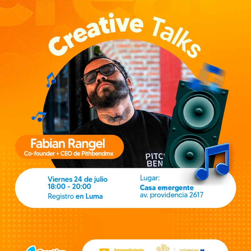 Cover Image for Creative Talk w/ Fabián Rangel (Pitchbendmx)