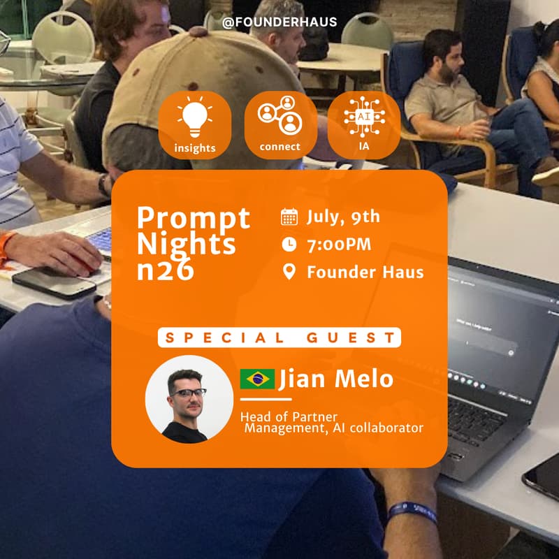 Cover Image for AI Prompt Nights n26: The End of SaaS - Cancel Your Subscriptions, Build Your Own Startup OS with AI