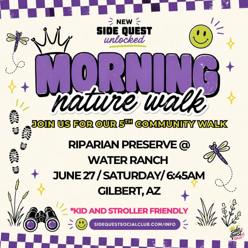 Cover Image for Beat The Heat: Morning Nature Walk🦆☀️