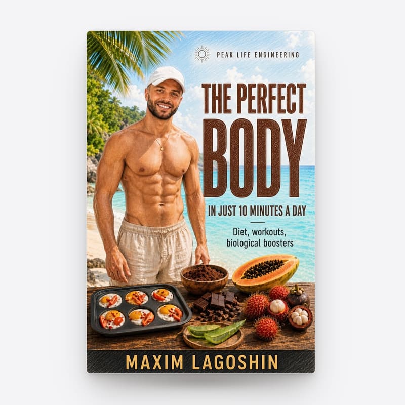 Cover Image for The 10-Minute Body: Master Cheat Codes for Peak Energy & Aesthetics