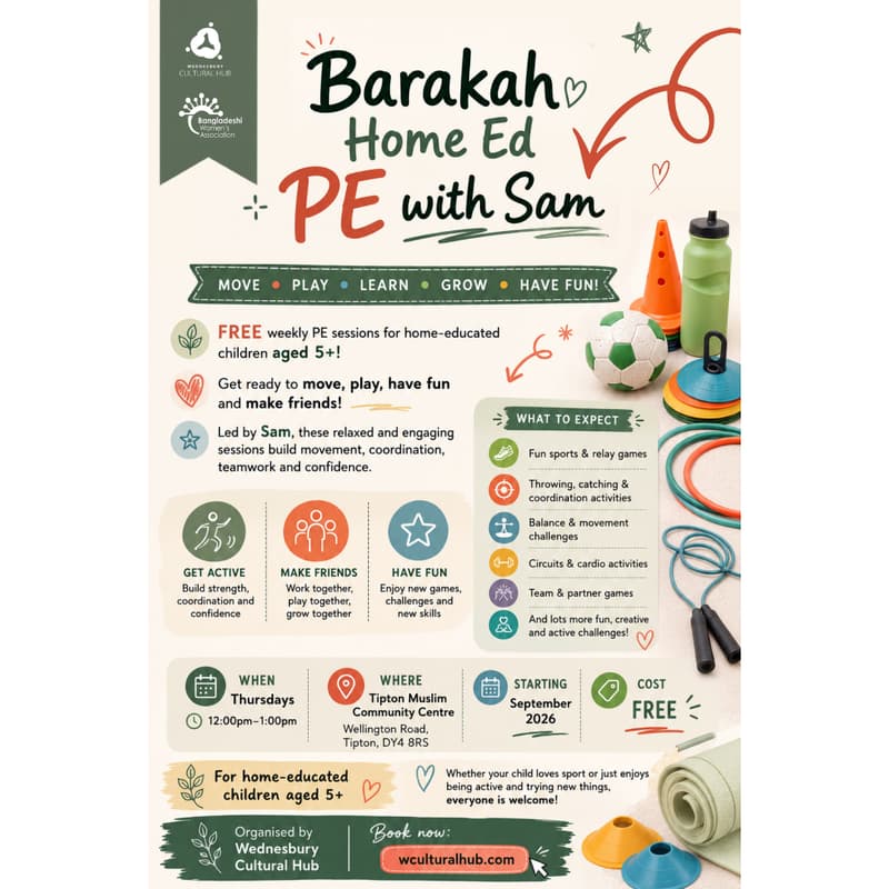 Cover Image for Barakah Home Ed PE With Sam
