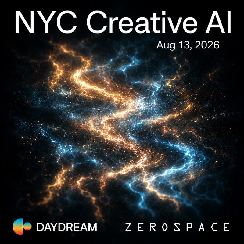 Cover Image for NYC Creative AI August Forum (formerly ComfyUI NYC)