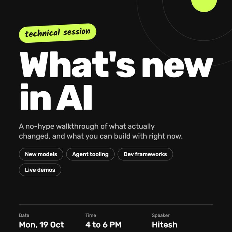 Cover Image for What's New about AI