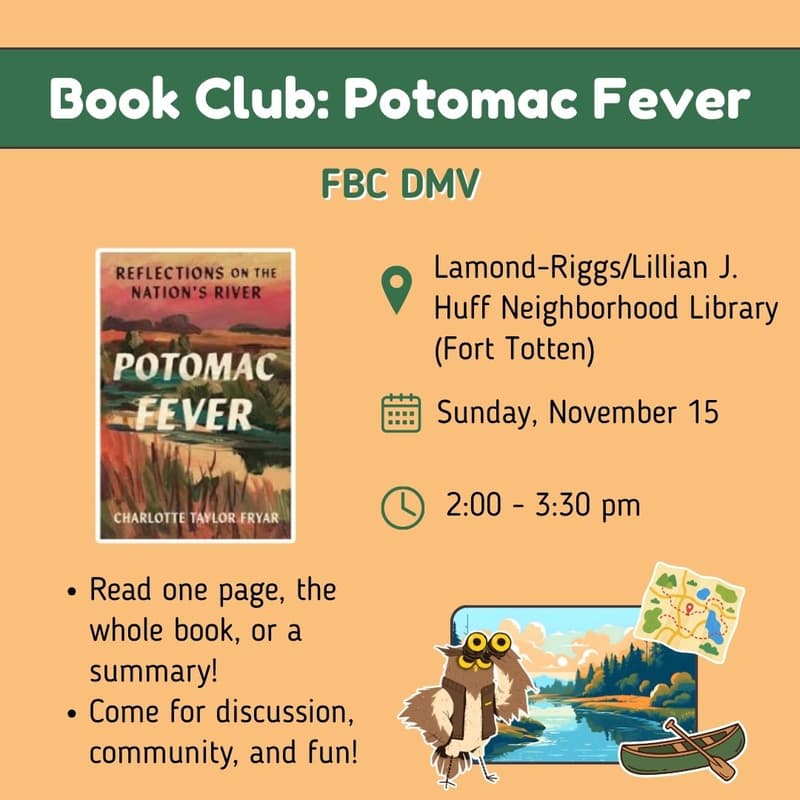 Cover Image for Book Club: Potomac Fever by Charlotte Taylor Fryar