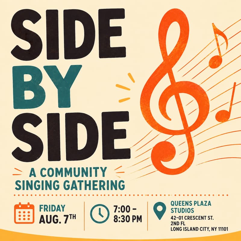 Cover Image for Side by Side: A Community Singing Gathering