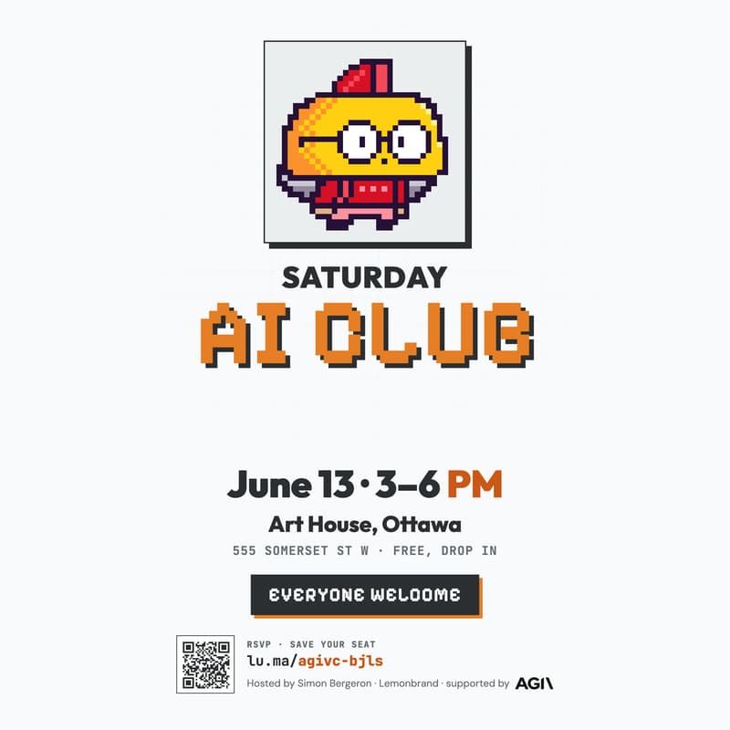 Cover Image for Saturday AI Club